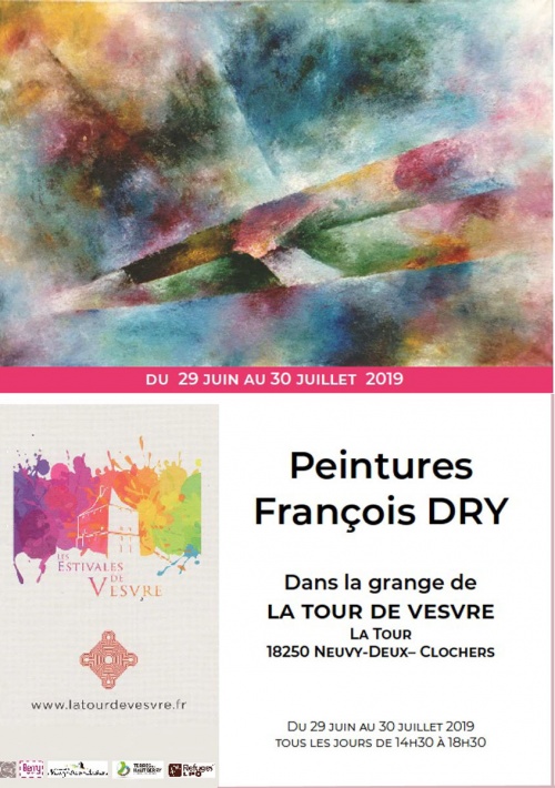 François DRY expose ses peintures