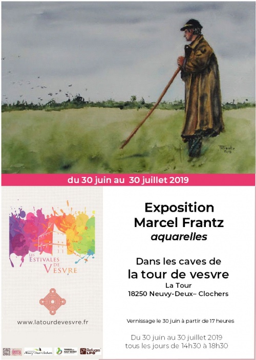 Marcel FRANTZ expose ses aquarelles