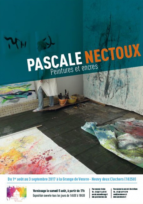 Pascale Nectoux expose ses peintures