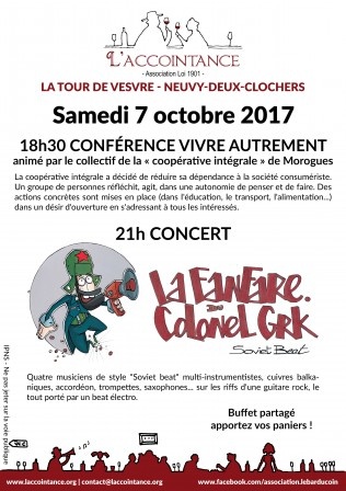 Accointance conférence et concert sur le Site de vesvre