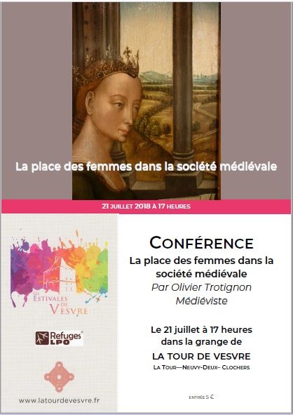 Conférence &quot;La place des femmes dans la société médiévale&quot;