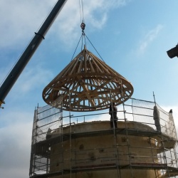 La restauration du colombier