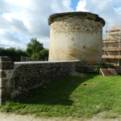 La restauration  de la charpente du colombier