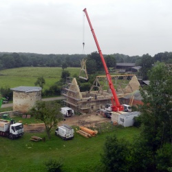 La restauration de la grange