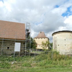 La restauration  de la charpente du colombier