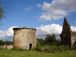 La restauration  de la charpente du colombier